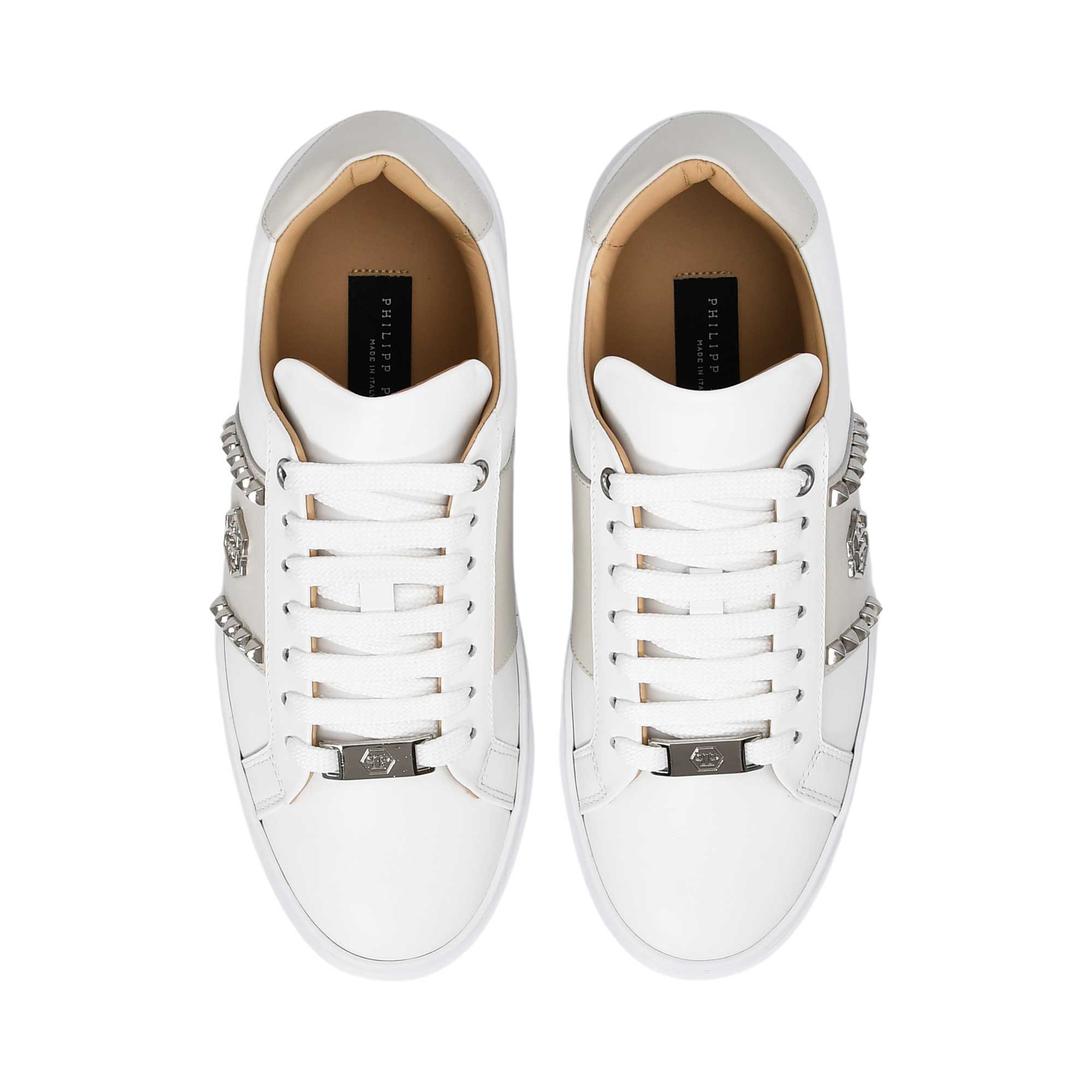 Philipp Plein Women's White Low-Top Sneakers | Shoes | Sneaker | Sneakers | Women | women all shoes | Womens | Womens Fashion Philipp Plein Women's White Low-Top Sneakers | Shoes | Sneaker | Sneakers | Women | women all shoes | Womens | Womens Fashion