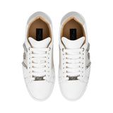 Philipp Plein Women's White Low-Top Sneakers