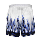 Philipp Plein Women's White & Blue Short