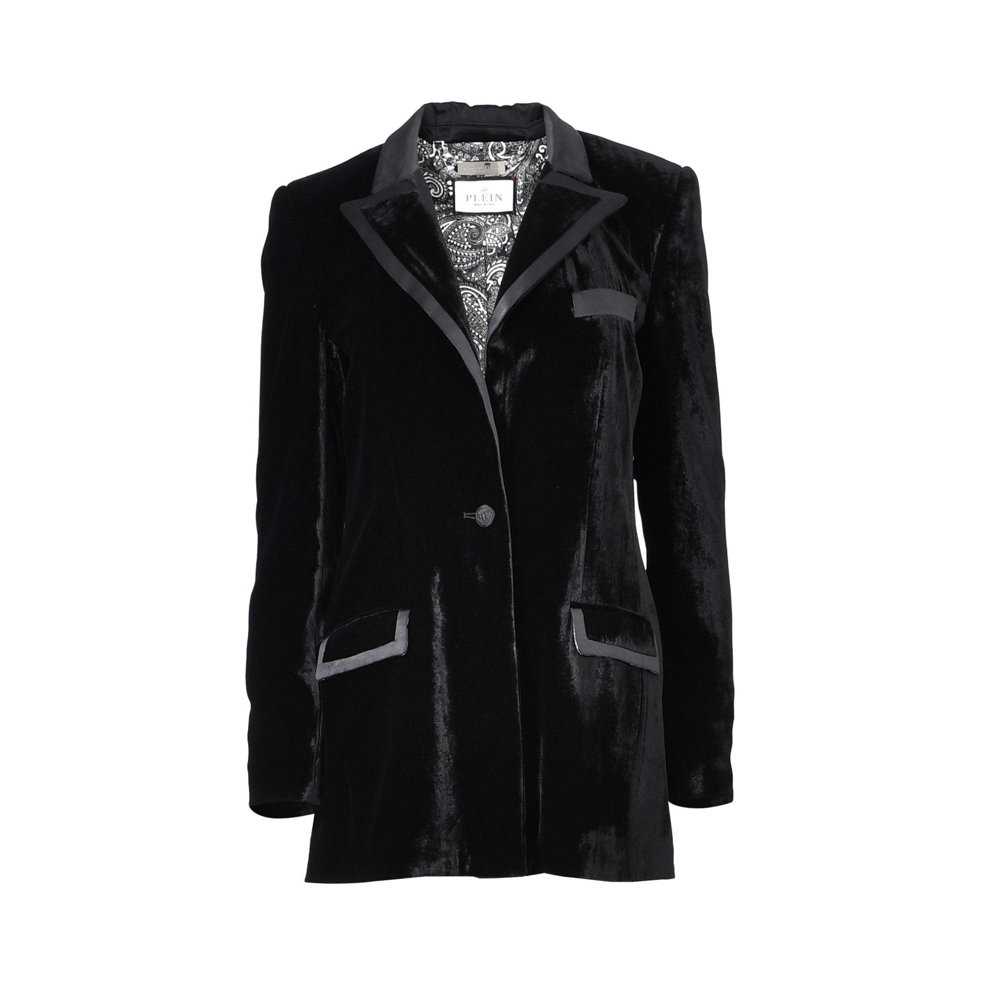 Philipp Plein Women's Classy Black Blazer | Blazer | Blazers | Clothing | Women | Women All Clothing | Womens | Womens Fashion Philipp Plein Women's Classy Black Blazer | Blazer | Blazers | Clothing | Women | Women All Clothing | Womens | Womens Fashion
