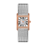 Saint Honore Palais Royal Women's White MOP Dial Silver Rose Gold Watch