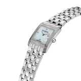 Saint Honore Paris Royale Mini Stainless Steel Watch with White Mother-of-Pearl Dial & Diamond Indexes