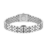 Saint Honore Paris Royale Mini Stainless Steel Watch with White Mother-of-Pearl Dial & Diamond Indexes