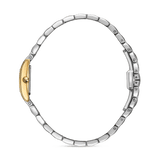 Saint Honore Paris Royale Mini Two-Tone Watch with White Mother-of-Pearl Dial & Diamond Indexes