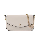 Pourchet Women's Leather Clutch Bag