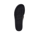 Underside of the PRESTIGE sandal showing the textured non-slip grip pattern and "Extralight" technology logo.