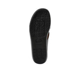Underside of the PRESTIGE sandal showing the textured non-slip grip pattern and "Extralight" technology logo.