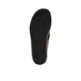Underside of the PRESTIGE sandal showing the textured non-slip grip pattern and "Extralight" technology logo.