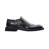 Pasquini Men's Leather Dark Brown Shoes