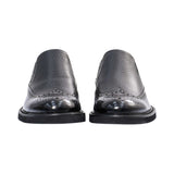 Pasquini Men's Leather Dark Brown Shoes