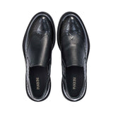 Pasquini Men's Leather Dark Brown Shoes