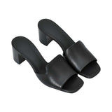 Prestige Women's Leather Sunshine Heels Brown Sandal