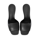 Prestige Women's Leather Sunshine Heels Brown Sandal