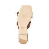 Prestige Women's Summer Monk Walk Brown Flat Sandal