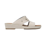 Prestige Men’s Leather Sandal in Milk