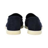 Prestige Men’s Blue Suede Loafer Sneakers