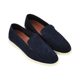 Prestige Men’s Blue Suede Loafer Sneakers