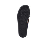 Prestige Men's Leather Criss-Cross White Suede Sandals
