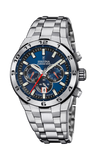 Festina Men's Blue Dial Chrono Bike Watch