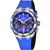 Festina Chrono Bike Men's Blue Dial With Blue Rubber Strap Watch