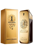 Paco Rabanne 1 Million Parfum 100ml Paco Rabanne 1 Million perfume bottle and packaging on a white background