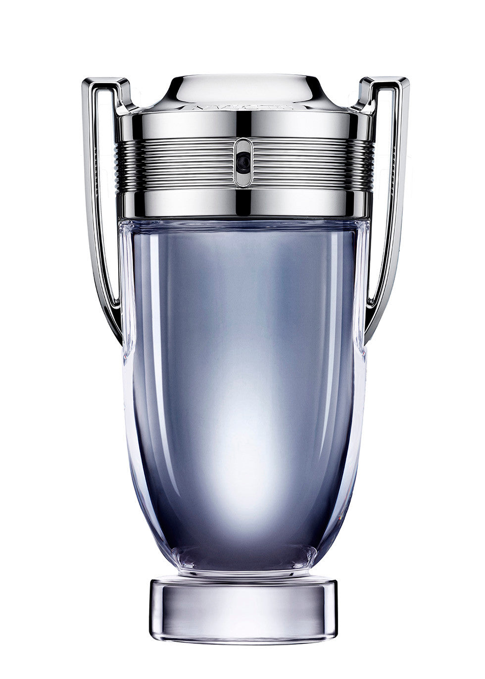 Paco Rabanne Invictus Eau De Toilette 200mlPerfume bottle with silver cap and clear container on a white background
