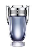 Paco Rabanne Invictus Eau De Toilette 200mlPerfume bottle with silver cap and clear container on a white background