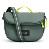 Pacsafe Go Saddle Green Cross Body Bag