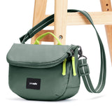 Pacsafe Go Saddle Green Cross Body Bag