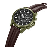 Police Malawi Men's Gray Dial Chronograph Dual Time Watch