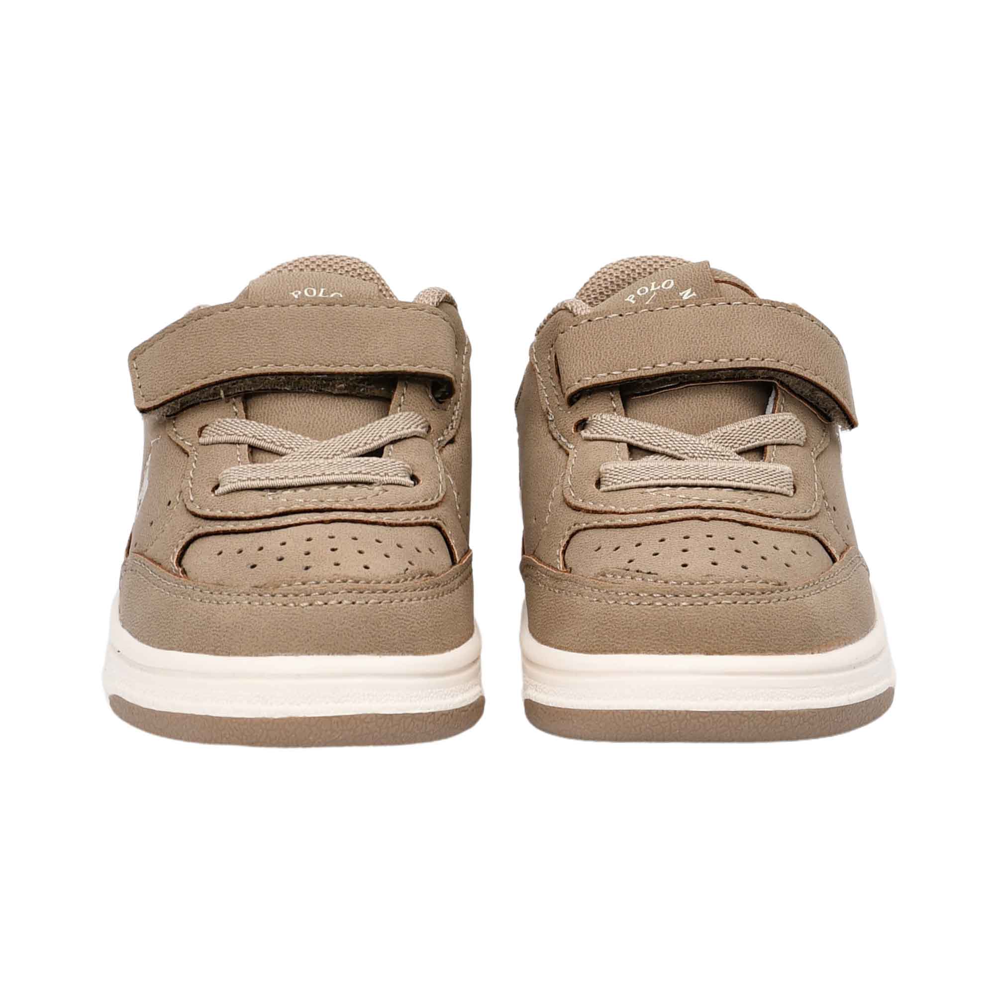 Polo Ralph Lauren Kids Boy’s Beige Sneakers – Shop Now Online