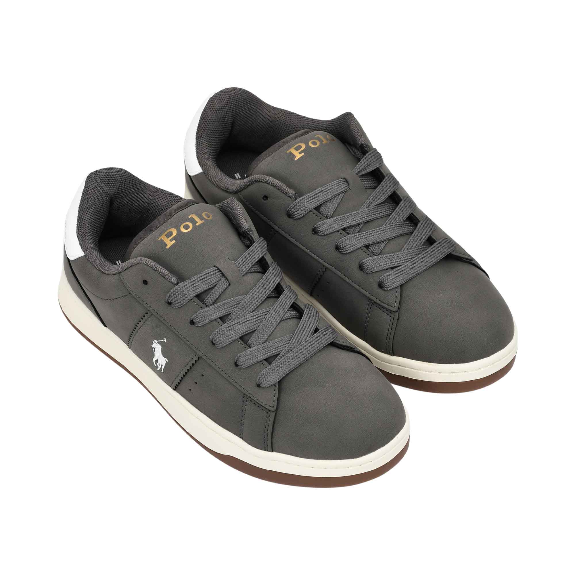 Polo Ralph Lauren Kids Boy’s Grey Sneakers – Shop Now Online