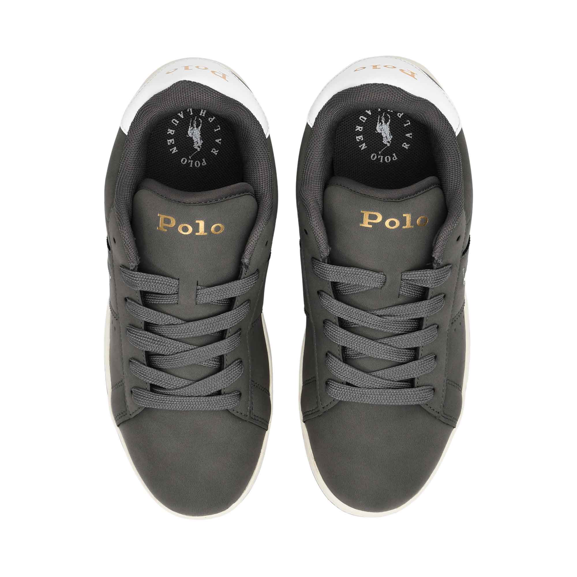 Polo Ralph Lauren Kids Boy’s Grey Sneakers – Shop Now Online