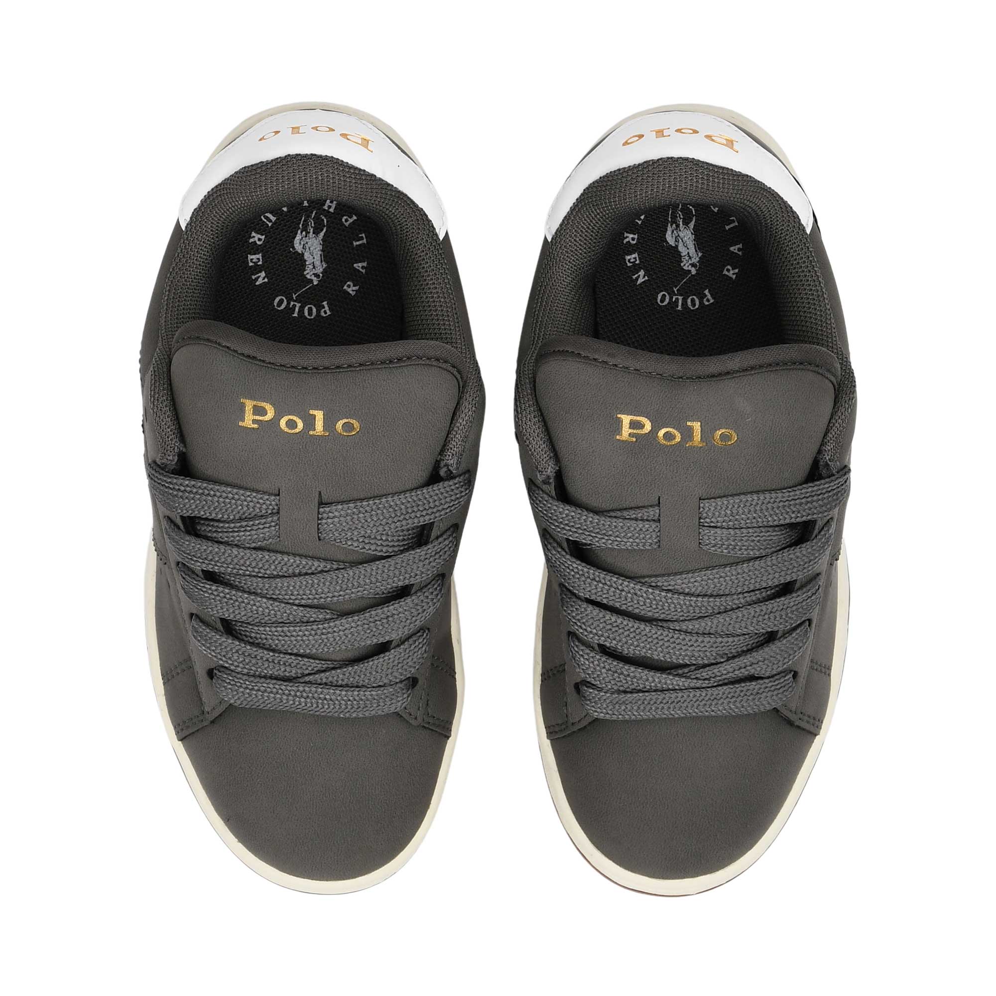 Polo Ralph Lauren Kids Boy’s Grey Sneakers – Order Online Today