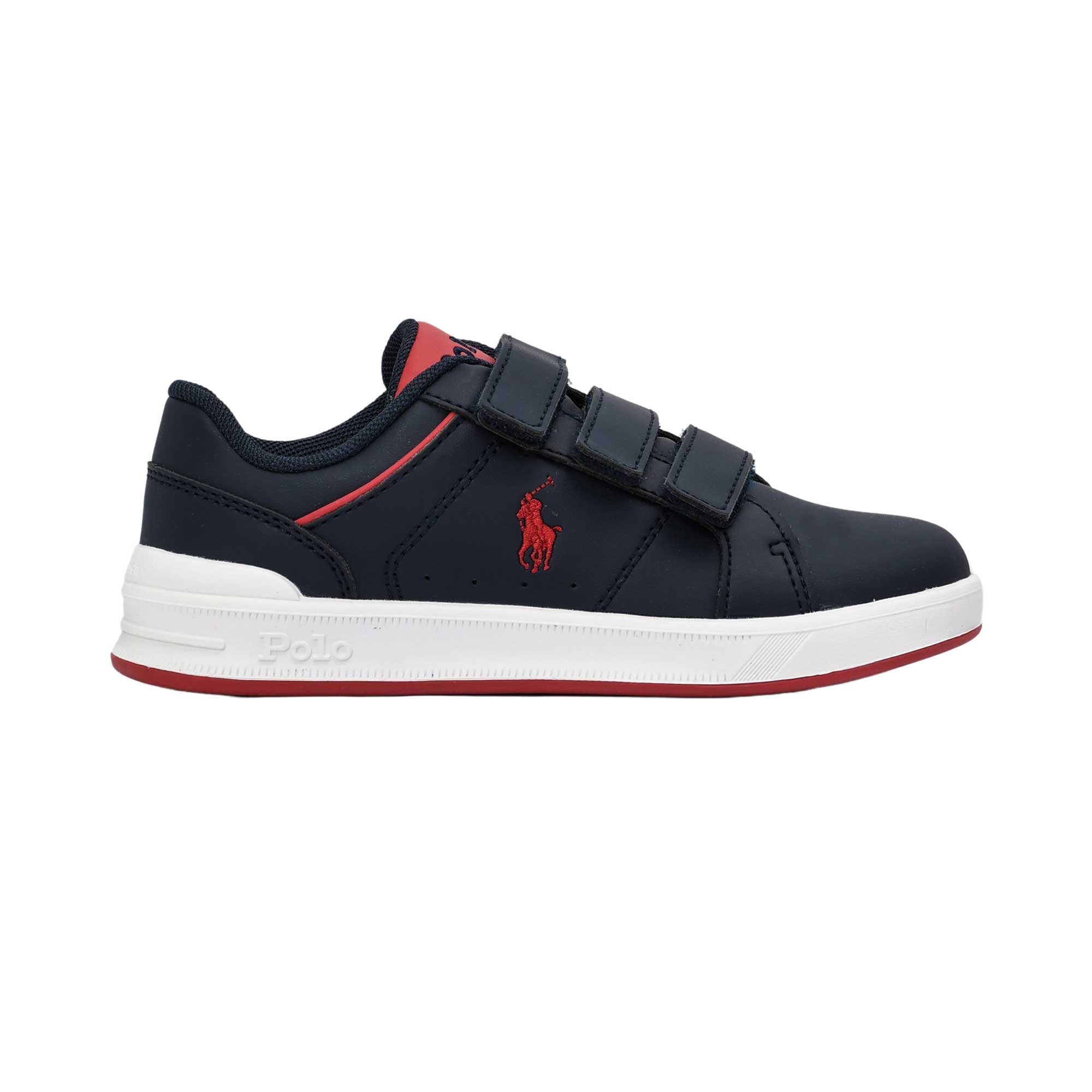 Polo Ralph Lauren Kids Boy’s Navy Sneakers – Available for Online Purchase