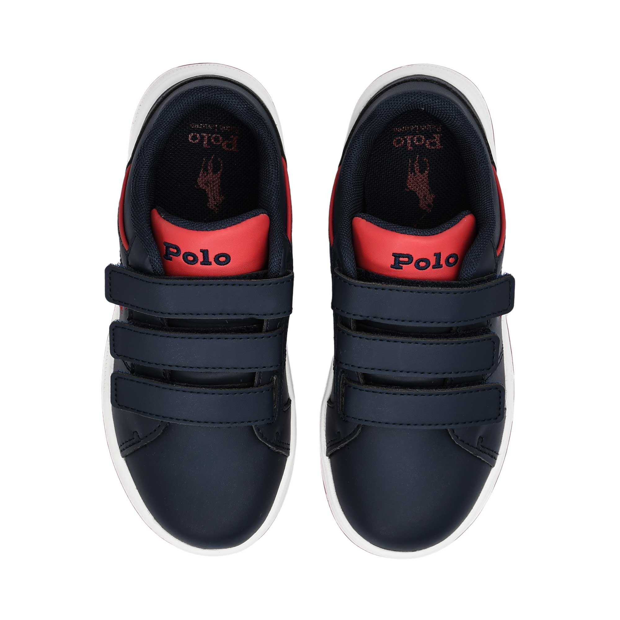 Polo Ralph Lauren Kids Boy’s Navy Sneakers – Available for Online Purchase