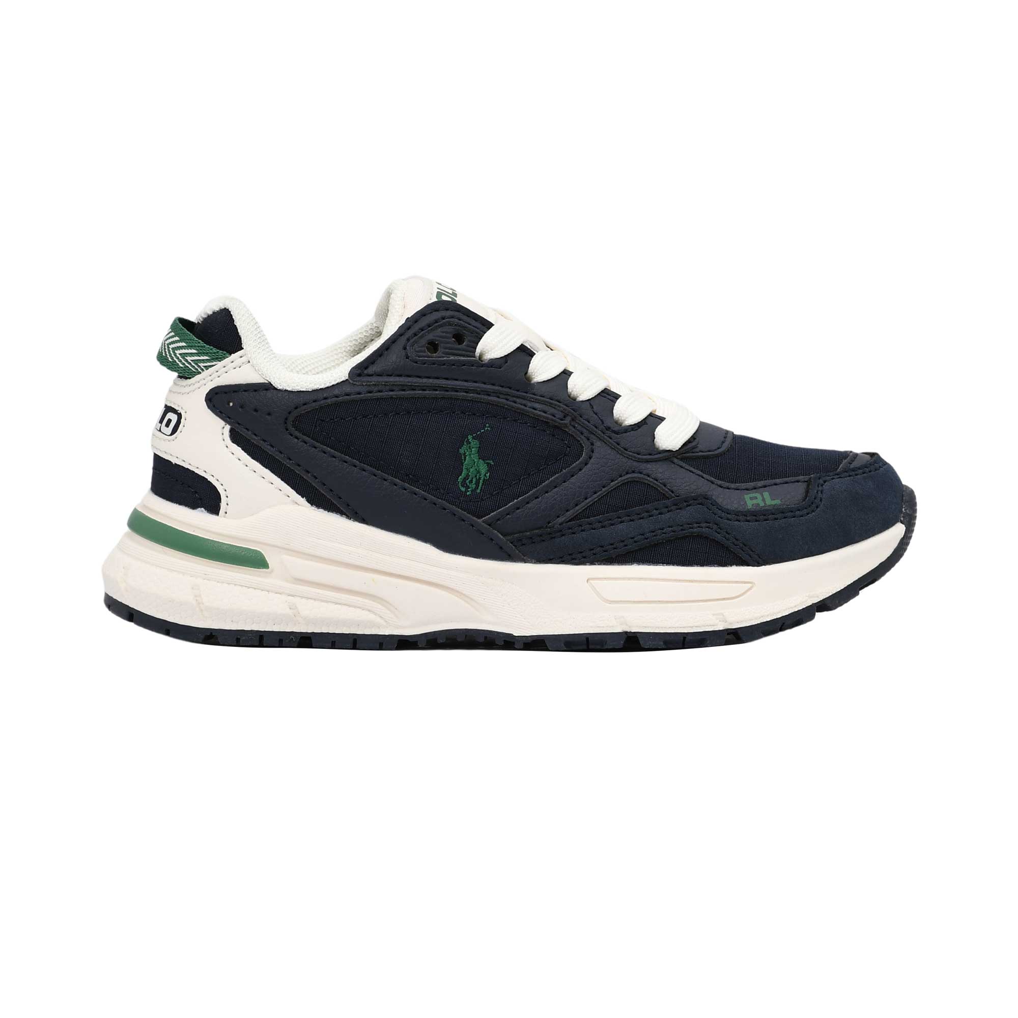 Polo Ralph Lauren Kids Boy’s Navy Sneakers – Order Online Today