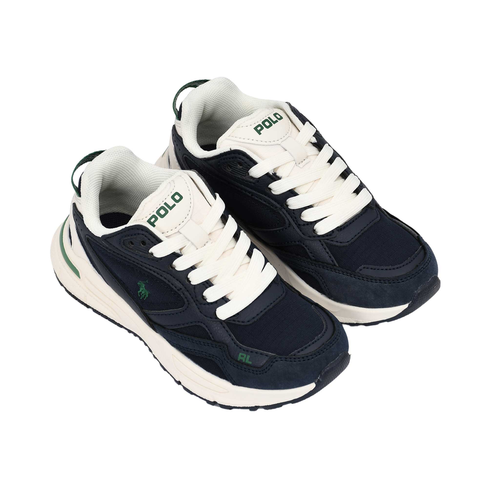Polo Ralph Lauren Kids Boy’s Navy Sneakers – Order Online Today
