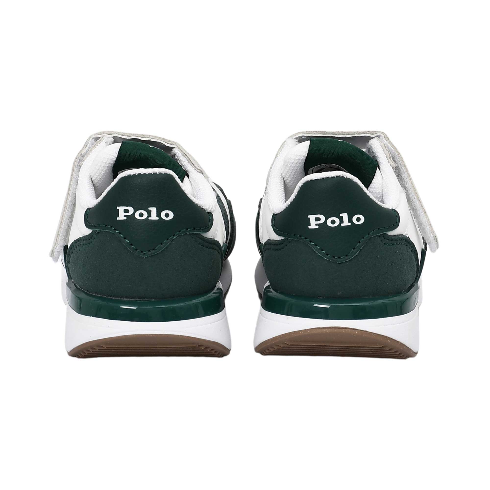 Polo Ralph Lauren Kids Boy’s White & Green Sneakers – Buy Now Online