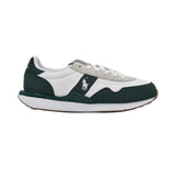 Polo Ralph Lauren Kids Boy's White & Green Sneakers