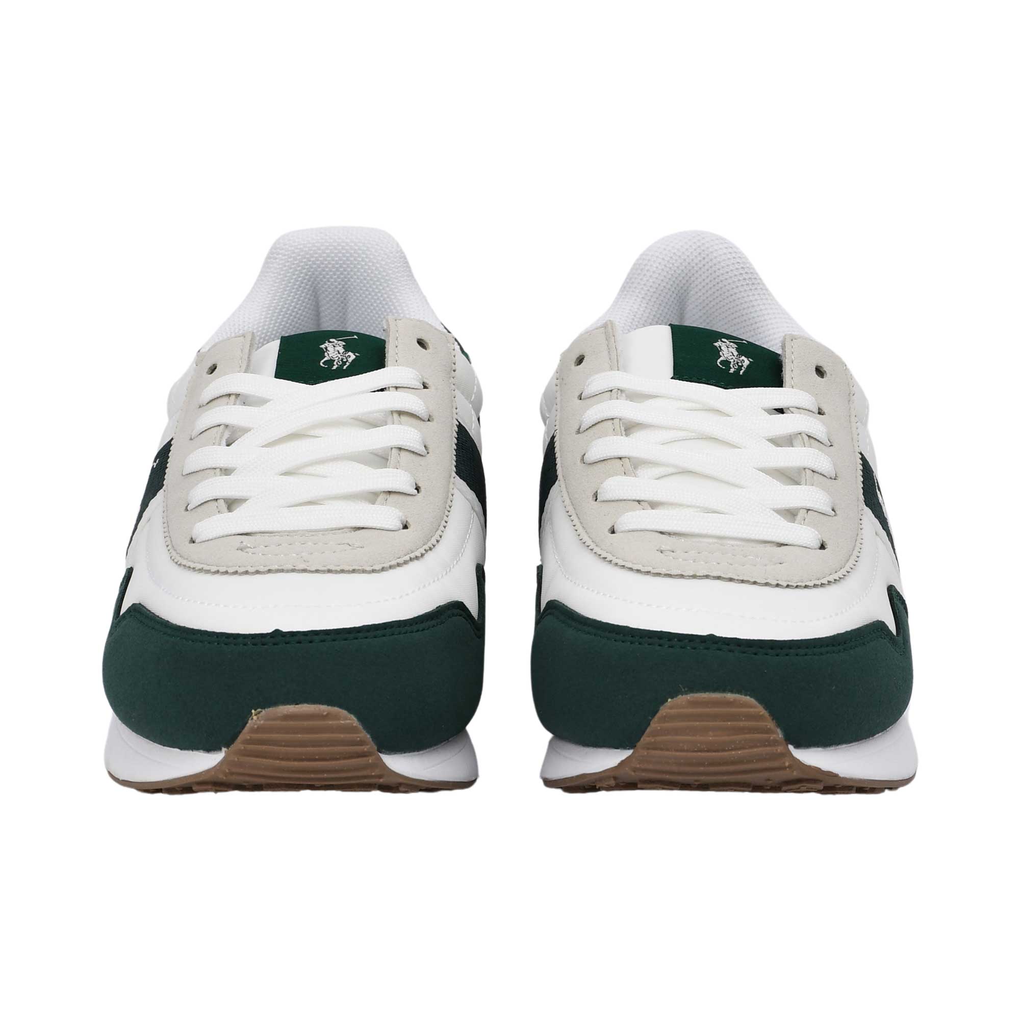 Polo Ralph Lauren Kids Boy’s White & Green Sneakers – Now Online