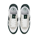 Polo Ralph Lauren Kids Boy’s White & Green Sneakers – Now Online