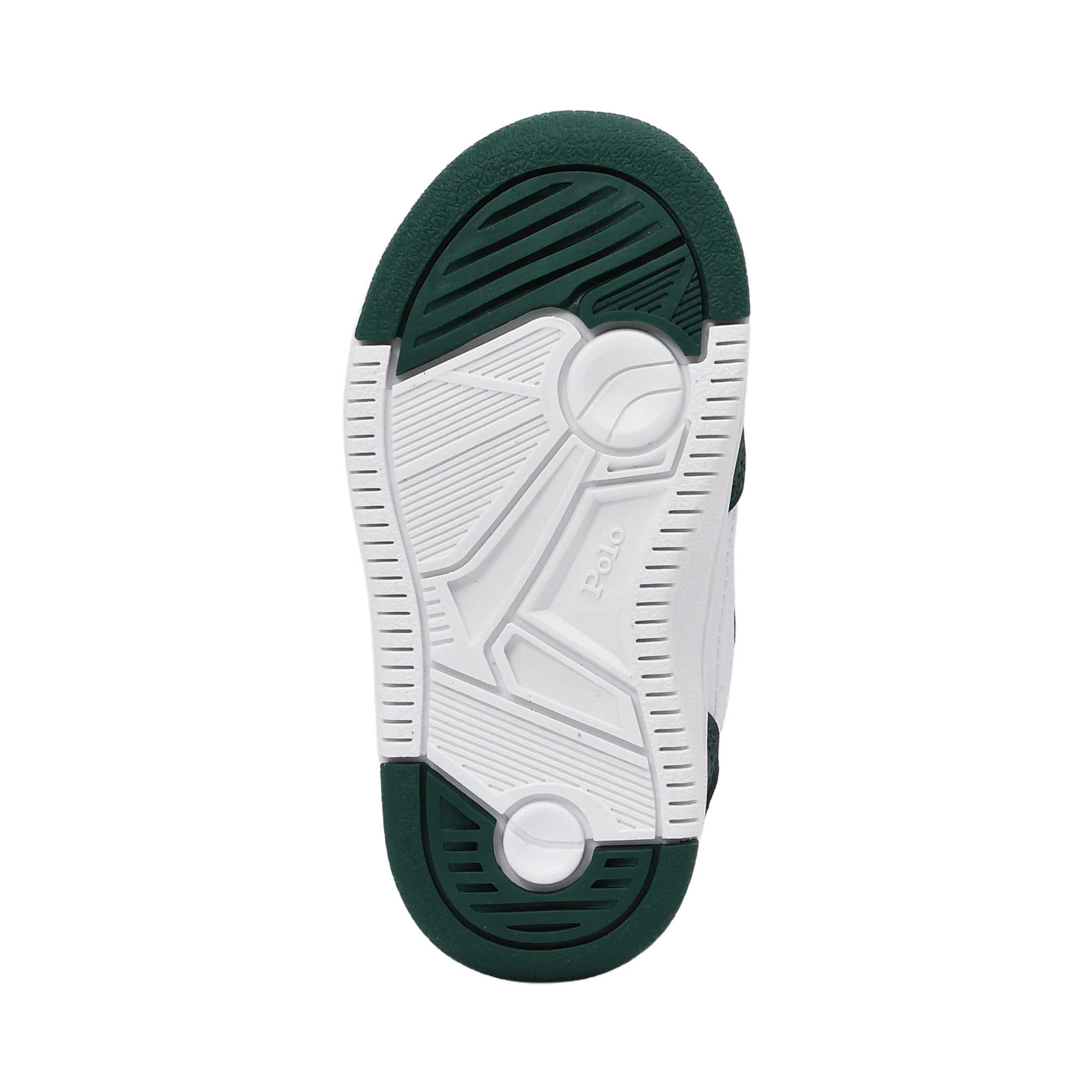Polo Ralph Lauren Kids Boy’s White & Green Sneakers – Shop Online Today