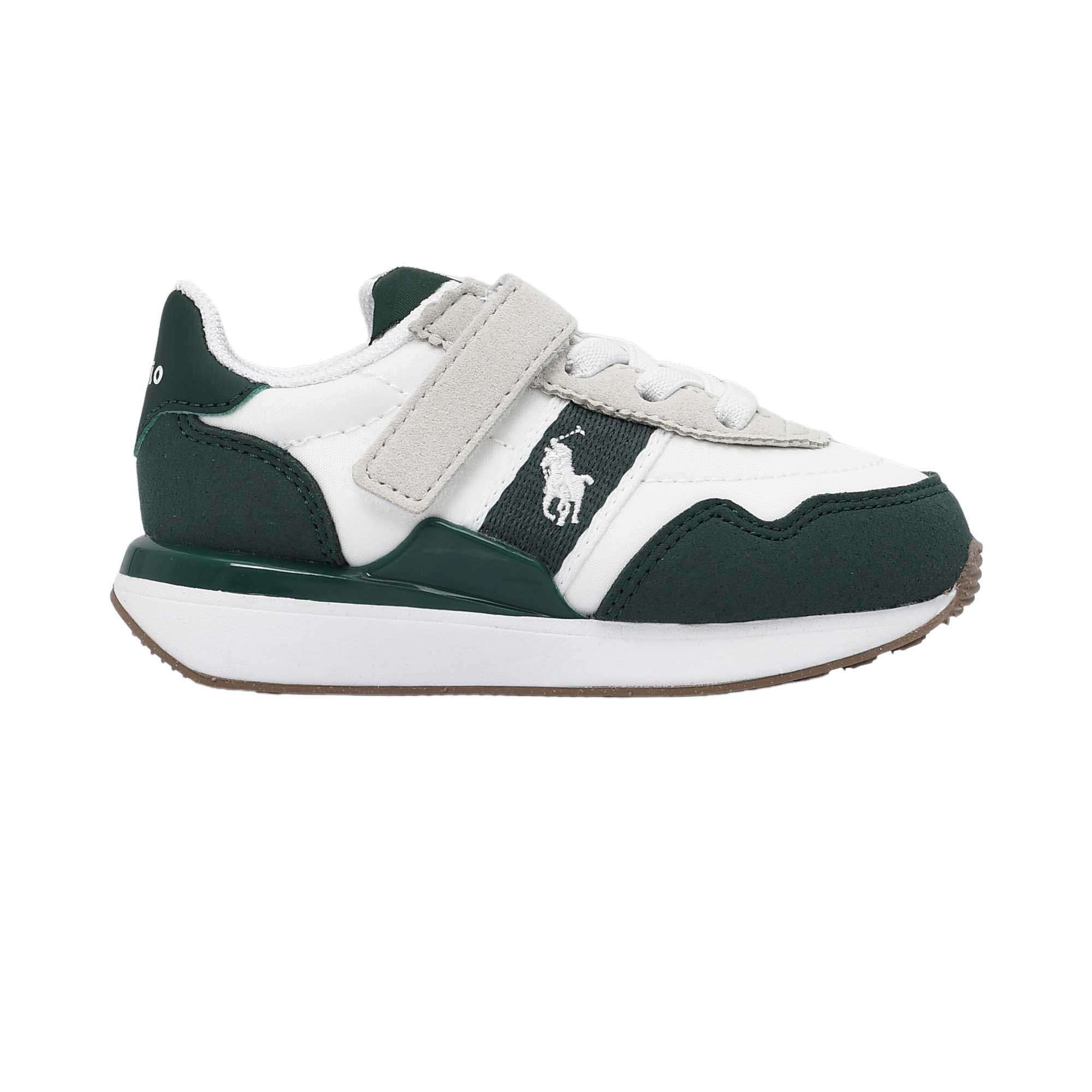 Polo Ralph Lauren Kids Boy’s White & Green Sneakers – Buy Now Online