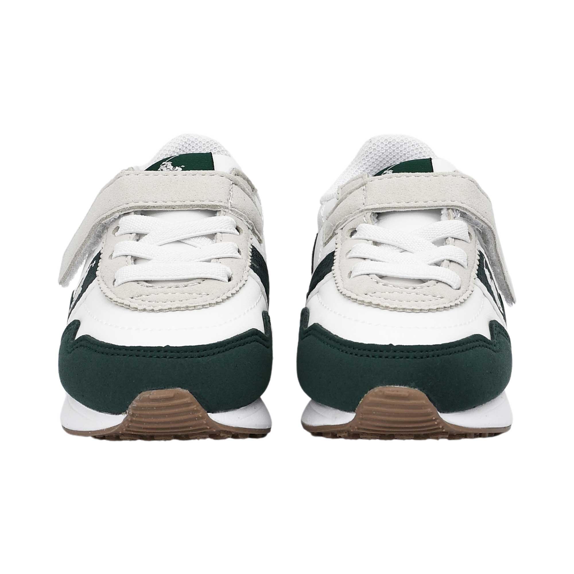 Polo Ralph Lauren Kids Boy’s White & Green Sneakers – Buy Now Online