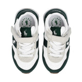 Polo Ralph Lauren Kids Boy’s White & Green Sneakers – Buy Now Online