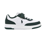 Polo Ralph Lauren Kids Boy’s White & Green Sneakers – Now Online