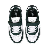 Polo Ralph Lauren Kids Boy’s White & Green Sneakers – Now Online