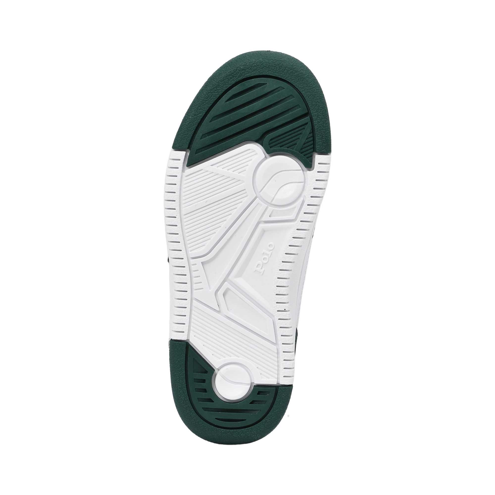 Polo Ralph Lauren Kids Boy’s White & Green Sneakers – Now Online