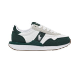 Polo Ralph Lauren Kids Boy’s White & Green Sneakers – Available Online
